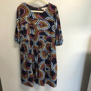 Pink Chicken Rainbow Evelyn dress size 10